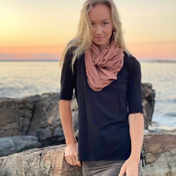 ANGELROX loop infinity scarf shawl - cedar - Picture 6 of 6